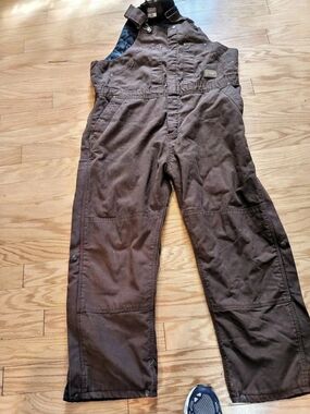 C.E. Schmidt Workwear Insulated Overalls Brown Men's XL